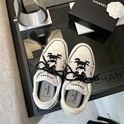 Kitlife Chanel 25 Wool Skateboard Sneakers White - 4