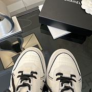 Kitlife Chanel 25 Wool Skateboard Sneakers White - 5
