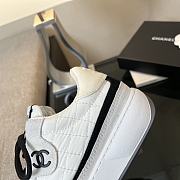 Kitlife Chanel 25 Wool Skateboard Sneakers White - 3