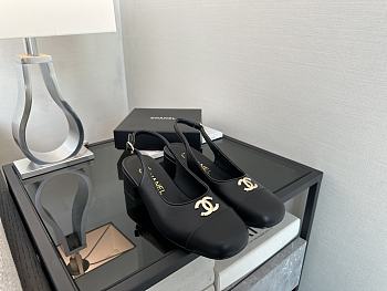Kitlife Chanel 25A Slingbacks Black 