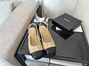 Kitlife Chanel 25A Slingbacks Beige - 4