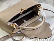 Kitlife Louis Vuitton Capucines Bag Galet Beige M94428 31.5x20x11cm - 6