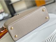 Kitlife Louis Vuitton Capucines Bag Galet Beige M94428 31.5x20x11cm - 5