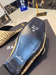 Kitlife Balmain Square-toe Slippers Beige & Brown - 2