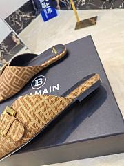 Kitlife Balmain Square-toe Slippers Brown - 5