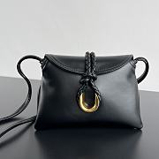 Kitlife Bottega Veneta Baby Liberta Bag Black 24x15.5x5cm - 1