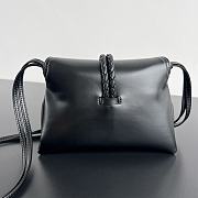 Kitlife Bottega Veneta Baby Liberta Bag Black 24x15.5x5cm - 6