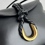 Kitlife Bottega Veneta Baby Liberta Bag Black 24x15.5x5cm - 3
