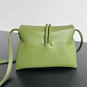 Kitlife Bottega Veneta Baby Liberta Bag Green 24x15.5x5cm - 6