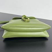 Kitlife Bottega Veneta Baby Liberta Bag Green 24x15.5x5cm - 5