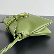 Kitlife Bottega Veneta Baby Liberta Bag Green 24x15.5x5cm - 4