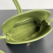 Kitlife Bottega Veneta Baby Liberta Bag Green 24x15.5x5cm - 3