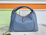 Kitlife Gucci GG Soft Cloud Shoulder Bag Blue G837466 46×26×16cm - 2