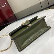 Kitlife Gucci Dionysus Mini Shoulder Bag In Forest Green Leather 837370 17.5x11x6.5cm - 4