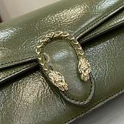 Kitlife Gucci Dionysus Mini Shoulder Bag In Forest Green Leather 837370 17.5x11x6.5cm - 6