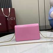 Kitlife Gucci Dionysus Mini Shoulder Bag In Pink Leather 837370 17.5x11x6.5cm - 5