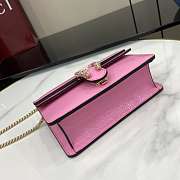 Kitlife Gucci Dionysus Mini Shoulder Bag In Pink Leather 837370 17.5x11x6.5cm - 4