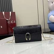 Kitlife Gucci Dionysus Wallet On Chain Black 837374 20x12.5x4.5cm - 1