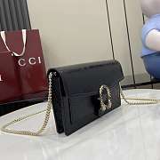 Kitlife Gucci Dionysus Wallet On Chain Black 837374 20x12.5x4.5cm - 6