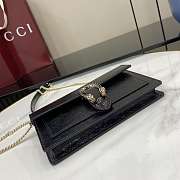 Kitlife Gucci Dionysus Wallet On Chain Black 837374 20x12.5x4.5cm - 4