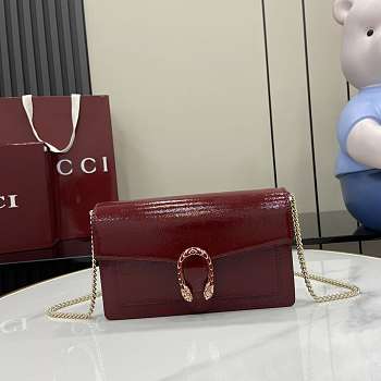 Kitlife Gucci Dionysus Wallet On Chain Red 837374 20x12.5x4.5cm 