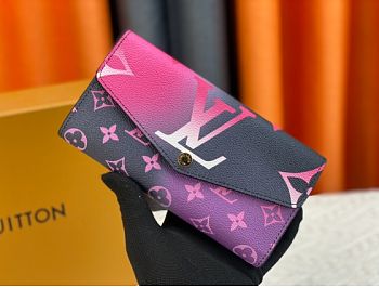 Kitlife Louis Vuitton Envelope Wallet Black Gradient M81276 19x10.5x2.5cm