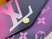 Kitlife Louis Vuitton Envelope Wallet Black Gradient M81276 19x10.5x2.5cm - 3