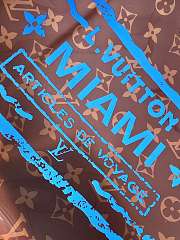 Kitlife Louis Vuitton Vinyl Monogram Miami Neverfull GM Bag M14491 39x19x32cm - 2