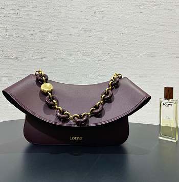 Kitlife Loewe Ola Bag Burgundy 89302 26x13x18cm