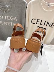 Kitlife Prada 2025SS Platform Beach Sandals Brown - 4
