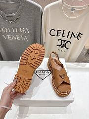 Kitlife Prada 2025SS Platform Beach Sandals Brown - 2