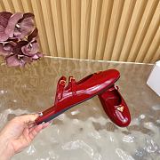 Kitlife Prada Classic Triangle Logo Half Slides Red - 6