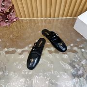 Kitlife Prada Classic Triangle Logo Half Slides Black - 5