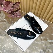 Kitlife Prada Classic Triangle Logo Half Slides Black - 4
