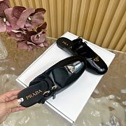 Kitlife Prada Classic Triangle Logo Half Slides Black - 2