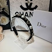 Kitlife Dior Pearl Headband Black - 6