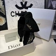 Kitlife Dior Logo Headband Black - 2