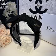 Kitlife Dior Logo Headband Black - 4