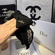 Kitlife Dior Logo Headband Black - 5