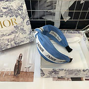 Kitlife Dior Blue Denim Headband - 3