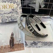 Kitlife Dior Headband Diamong Black / Silver - 1