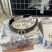 Kitlife Dior Headband Diamong Black / Silver - 3