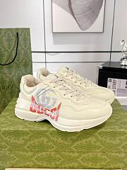 Kitlife Gucci Rhyton Ivory Red Sneakers  - 1