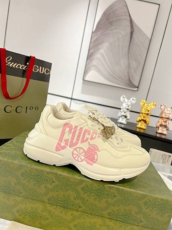 Kitlife Gucci Rhyton Pink Lemon Sneakers