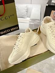 Kitlife Gucci Rhyton White Leather Sneaker Vintage Logo - 3
