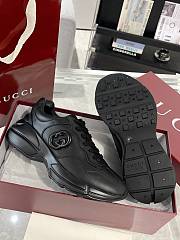 Kitlife Gucci Rhyton Sneakers Black - 5