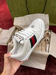 Kitlife Gucci Screener Sneakers White - 5