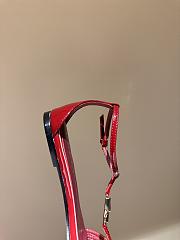 Kitlife Gucci 25SS Bamboo Buckle Sandals Red - 2