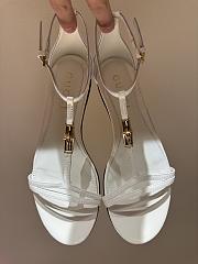 Kitlife Gucci 25SS Bamboo Buckle Sandals White - 1