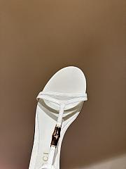 Kitlife Gucci 25SS Bamboo Buckle Sandals White - 6